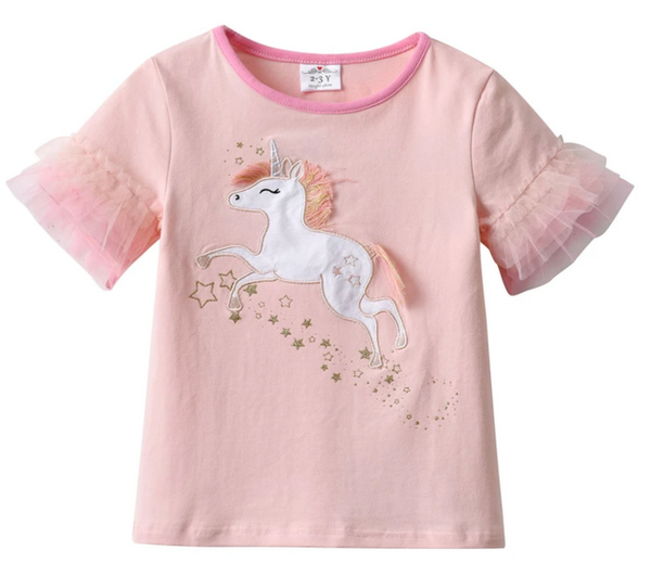 Pink Unicorn Top
