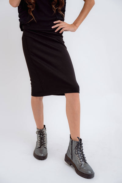 Pencil Skirt - Black